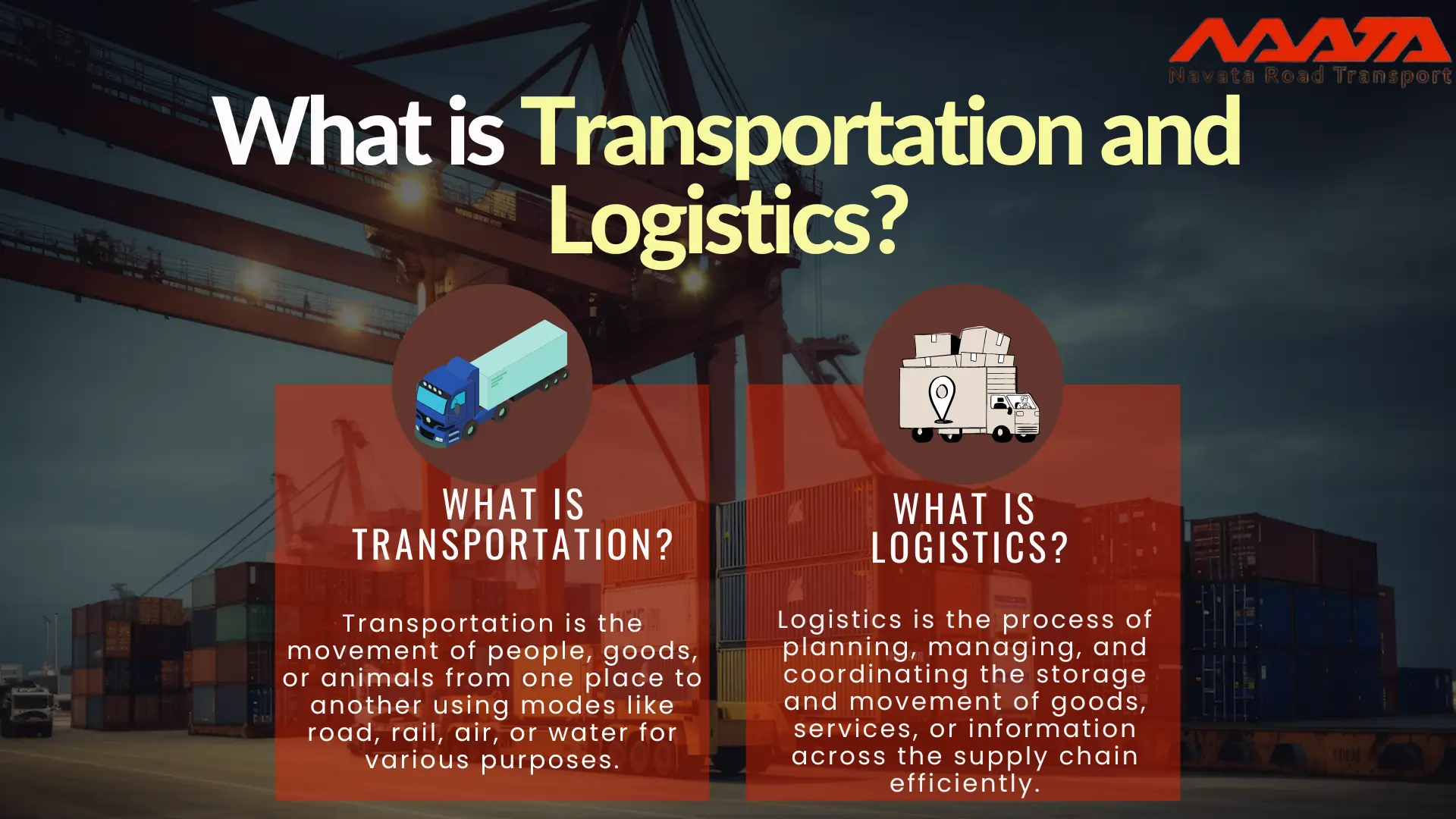 Transportation and Logistics