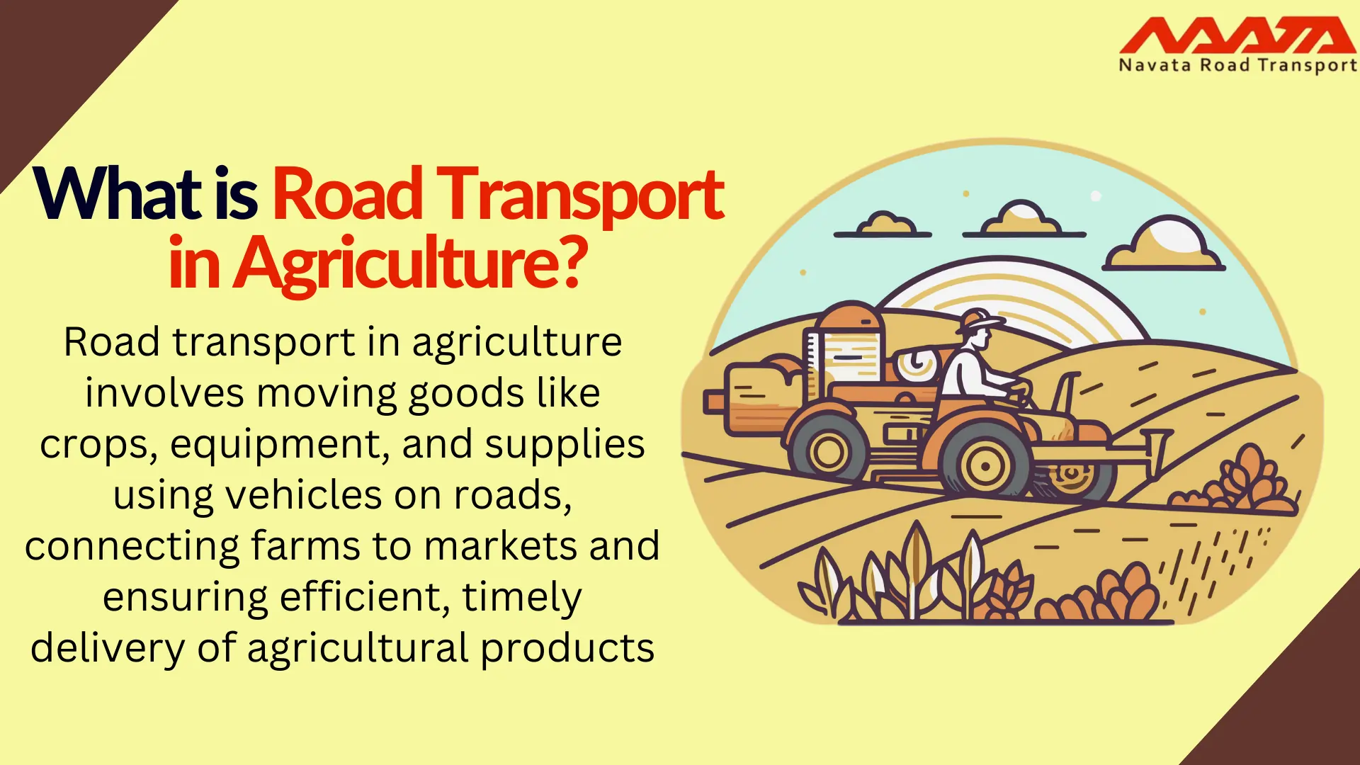 Road Transport in Agriculture
