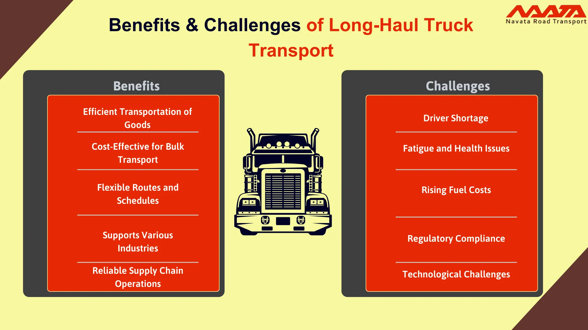 Long-Haul Truck Transport